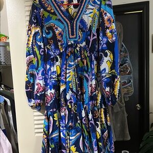 ‘Kaktus’ Vibrant Multicolor Bohemian Dress